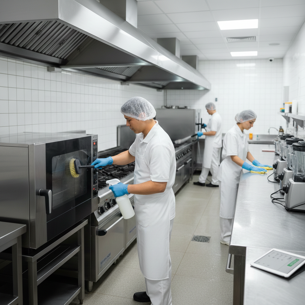 Keittiön & ruoka-alueen sanitointi